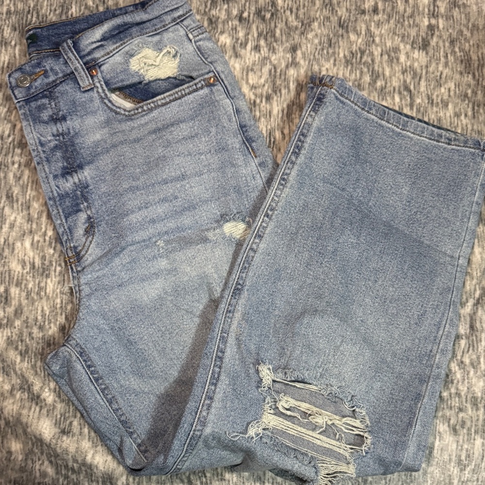 Wild Fable Light Blue Distressed Skinny Jeans
